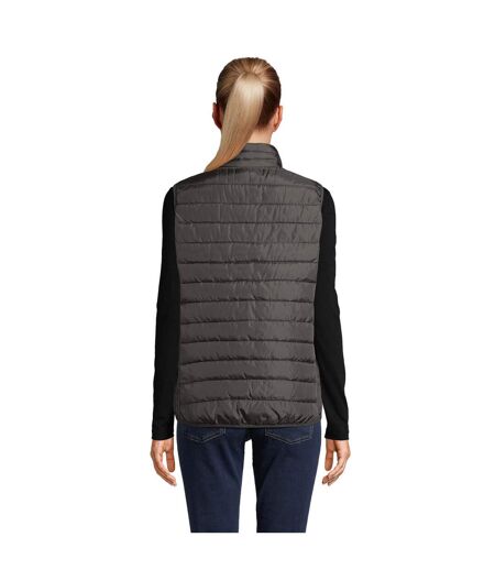 Veste Sans Manches Stream Femme Gris Charbon SOLS