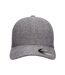 Casquette De Baseball Gris Foncé Chiné Flexfit-1