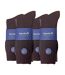 Sock Snob - 12 Paires Homme Chaussettes Coton Respirant Unies Côtelées-2