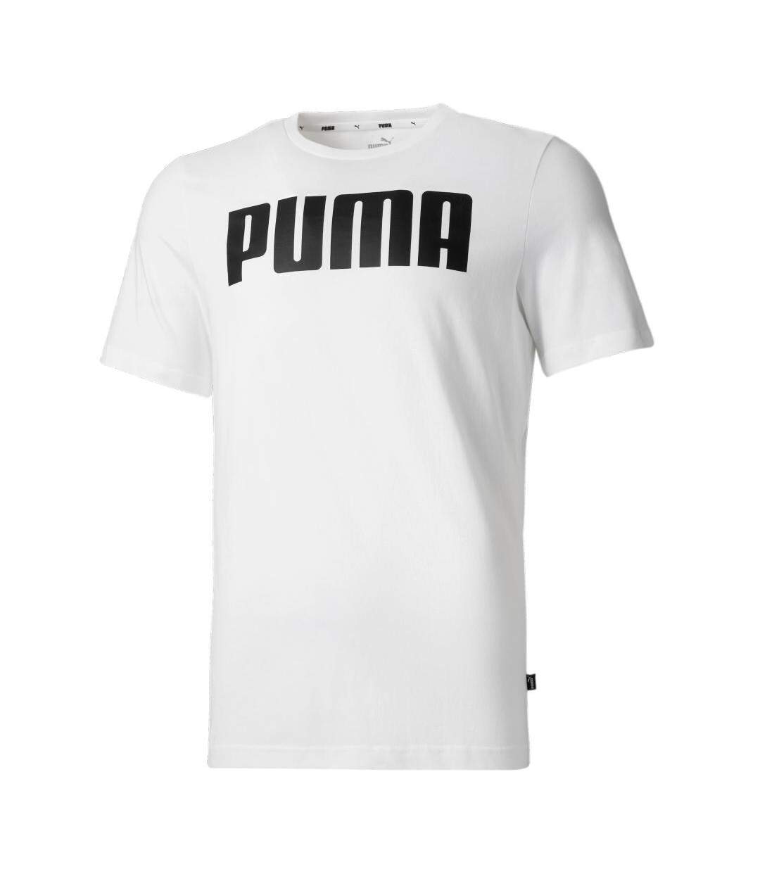 T-shirt Blanc Homme Puma - L