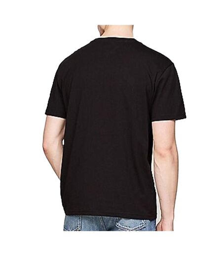 T-shirt noir homme tommy hilfiger reg signature - 3xl