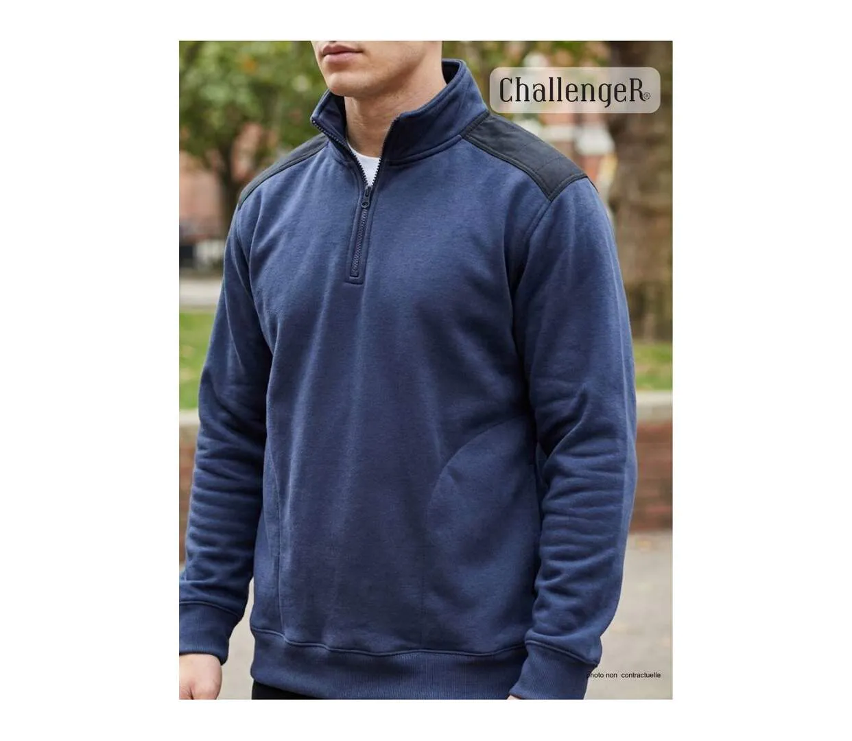 Sweat shirt col camionneur PIERRO2-2