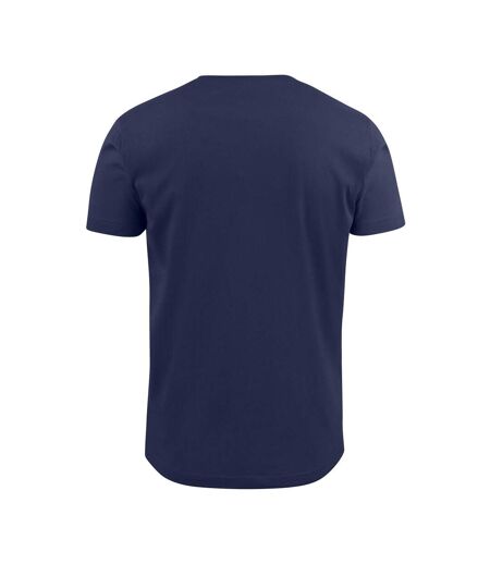 Unisex Adult American U T-shirt Navy James Harvest
