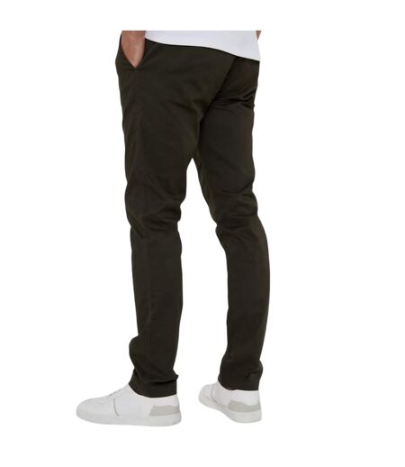 Mens Cast Slim Trousers Forest Threadbare