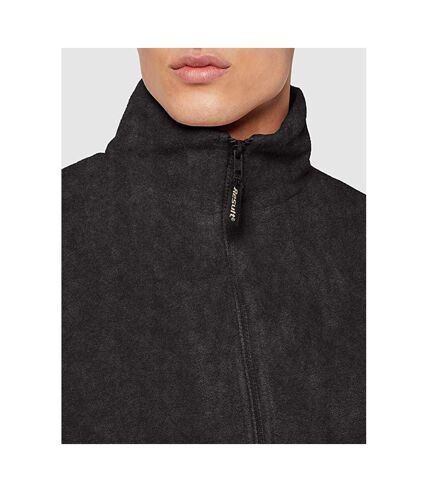 Result Mens Full Zip Active Fleece Anti Pilling Jacket (Black)