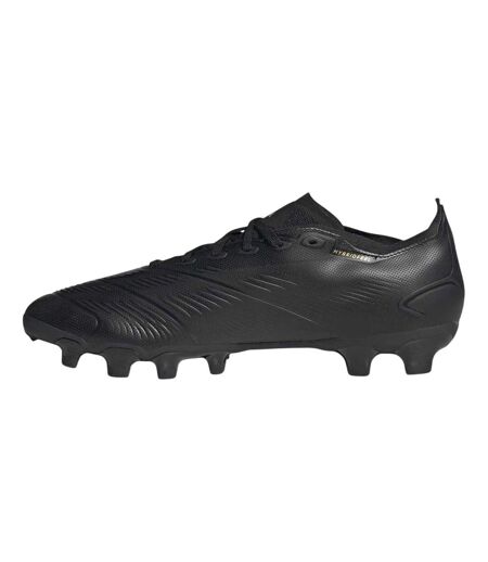 Mens Predator League 3 Stripes Football Boots Core Black Carbon Grey Adidas