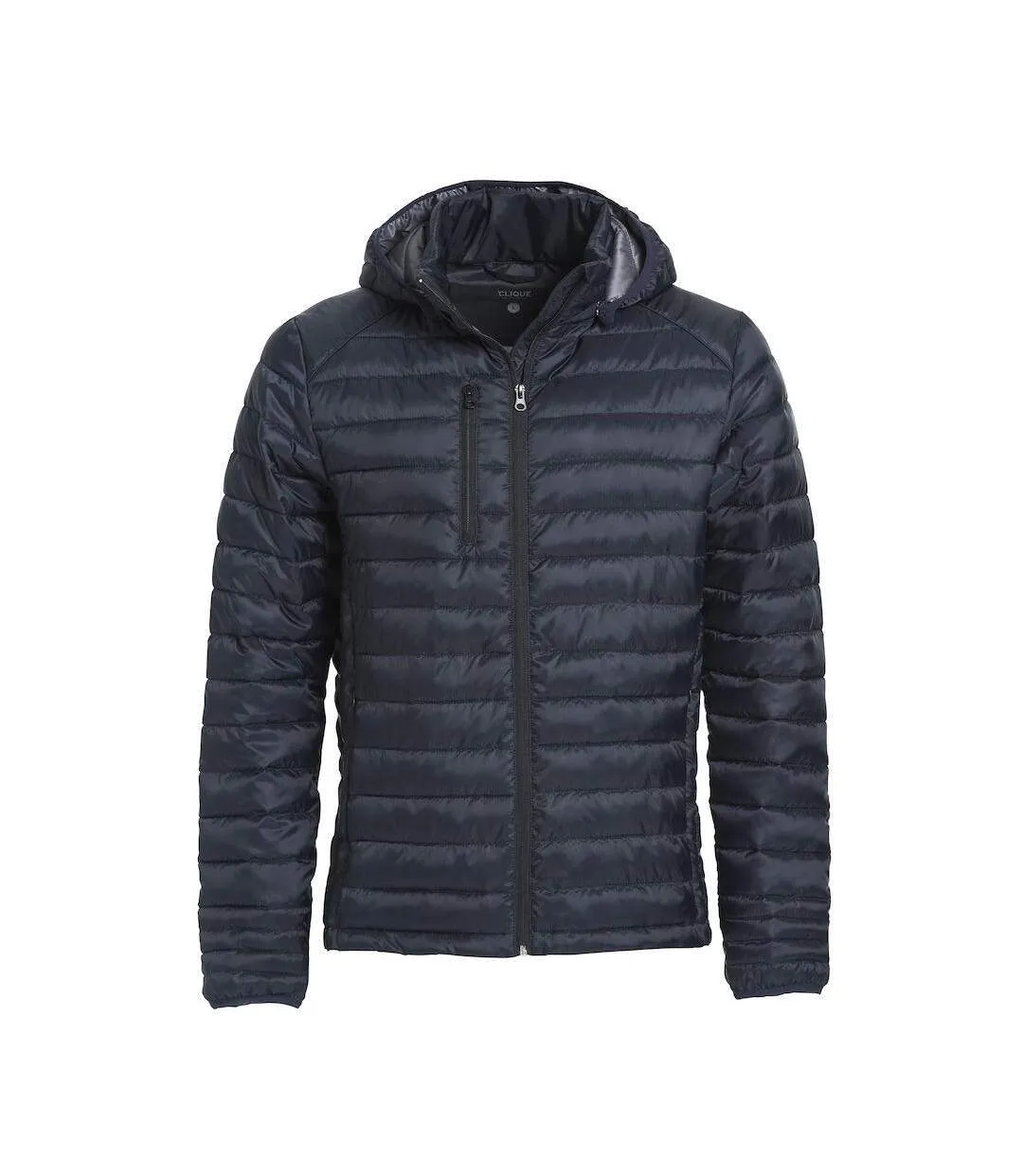 Mens Hudson Padded Jacket Dark Navy Clique-1