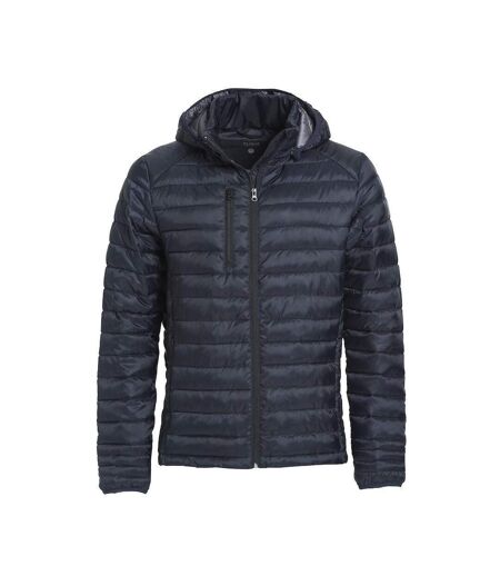 Mens Hudson Padded Jacket Dark Navy Clique