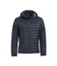 Mens Hudson Padded Jacket Dark Navy Clique-1