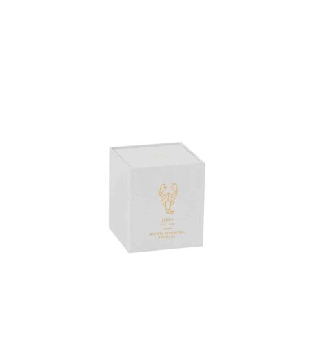 Paris Prix - Bougie Parfumée cancer 10cm Sapphire Amber Tea