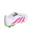 Chaussures De Foot Pour Terrain Ferme Motif/style Se Rabat Sur L´avant Predator League Enfant Blanc Rose Adidas-2