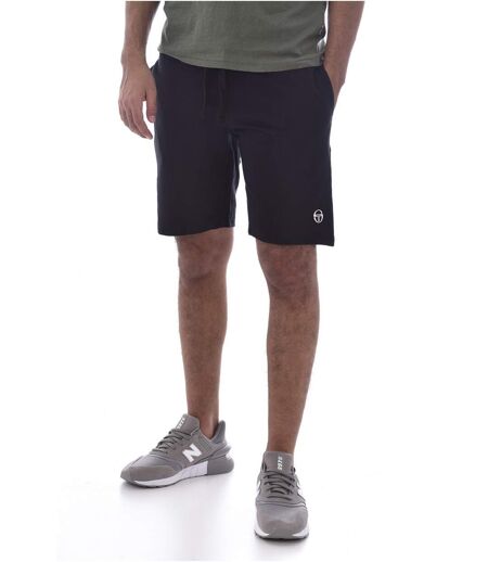 Short en coton à logo brodé  -  Sergio tacchini - Homme