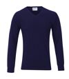 Maddins - Pullover avec col en V - Homme (Bleu marine) - UTRW853