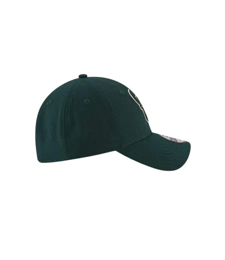 Casquette De Baseball Motif/style Logo New Era 9fifty Adulte Vert Foncé Milwaukee Bucks