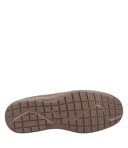 Fleet & Foster Mens Paul Leather Casual Shoes (Tan) - UTFS9961