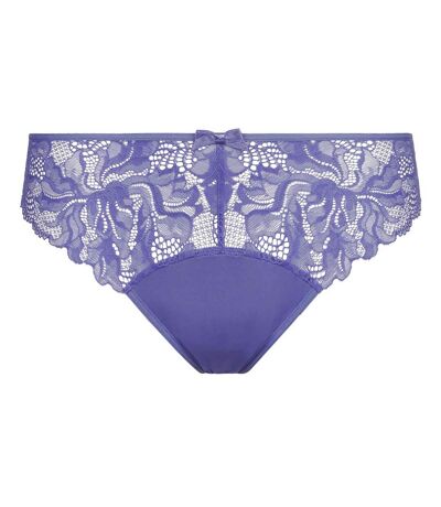 Culotte femme en microfibre et dentelle Generous Essentiel