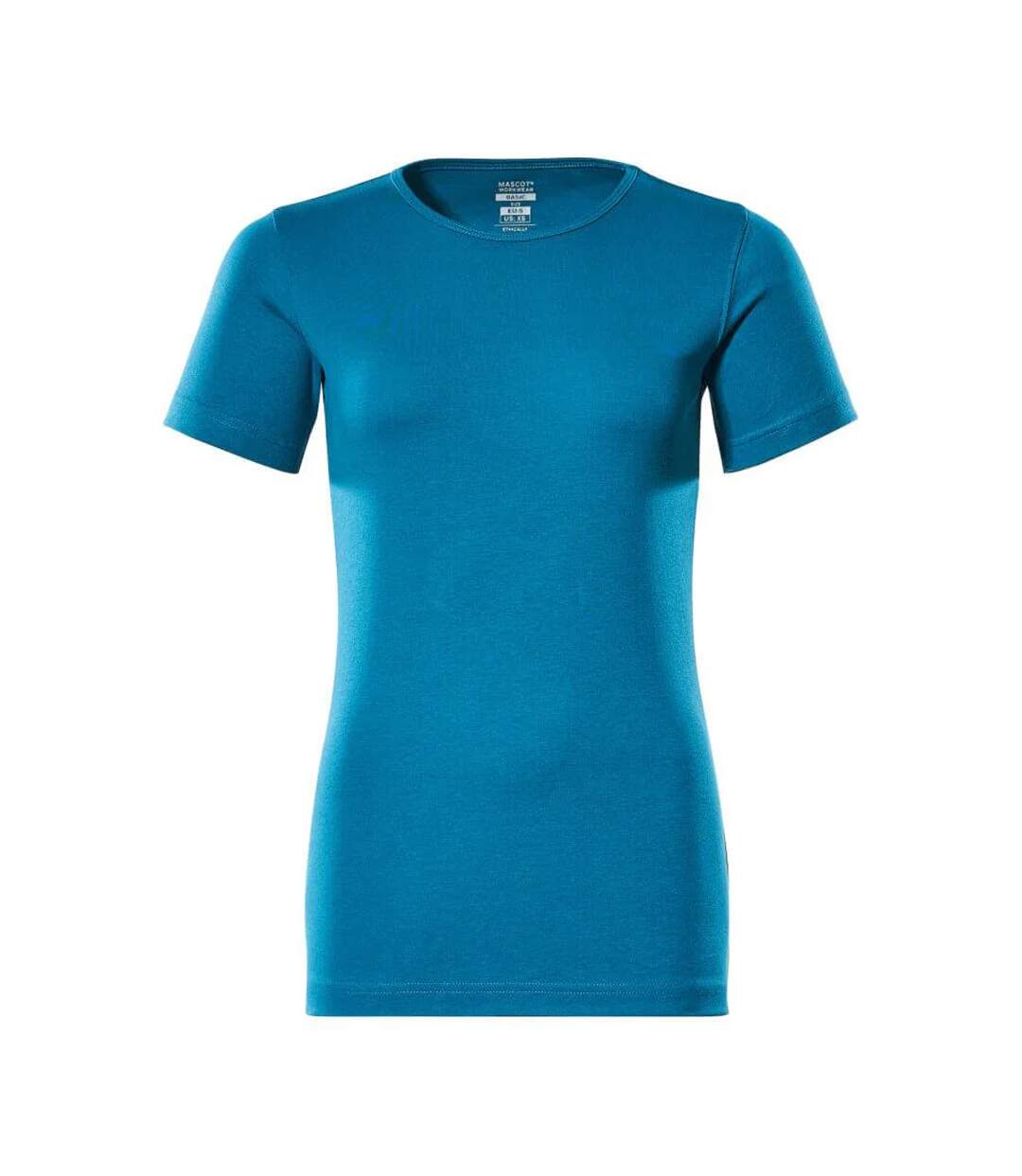 Womens/ladies Crossover Arras T-shirt Petroleum Blue Mascot-1