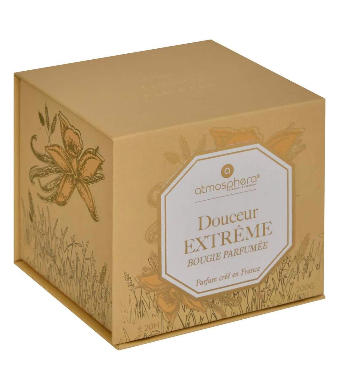 Bougie Parfumée en Verre Elisa 200g Douceur Extrême-3
