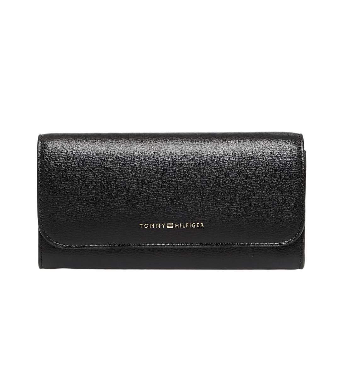 Portefeuilles noir tommy hilfiger th flag lrg flap [6964d6d6759b0]-1
