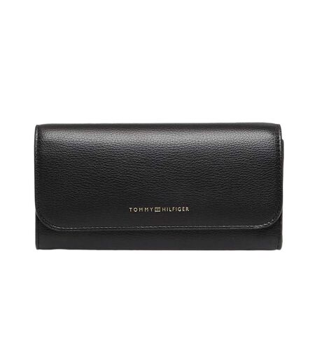Portefeuilles noir tommy hilfiger th flag lrg flap [6964d6d6759b0]