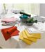 Lot de 3 Serviettes de Table Initia 40x40cm Jaune-4