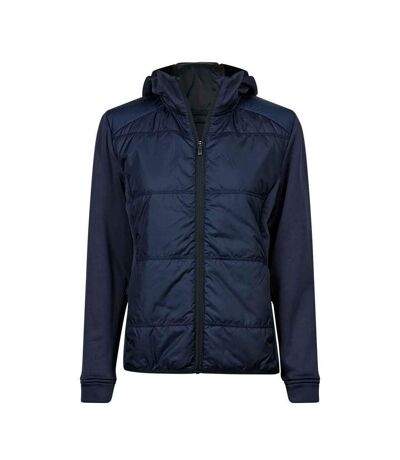 Tee Jays Womens/Ladies Stretch Hooded Jacket (Navy) - UTPC5257
