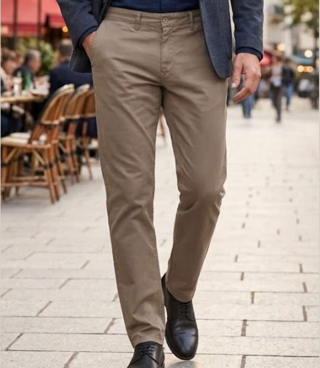 CHALLENGER PANT4010 — Pantalon chino mastic : confort stretch et coupe aisée-1