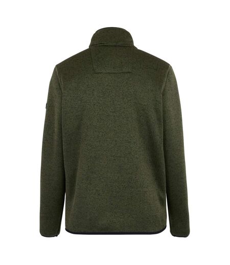 Veste Polaire Col Montant Branleigh Homme Vert Kaki Foncé Regatta