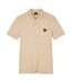 Mens Patch Cotton Logo Polo Shirt Beige Paul Smith-2