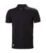 Helly Hansen Mens Manchester Polo Shirt (Black) - UTBC4716