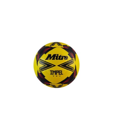 Ballon de foot impel one taille 3 jaune / noir / rouge Mitre