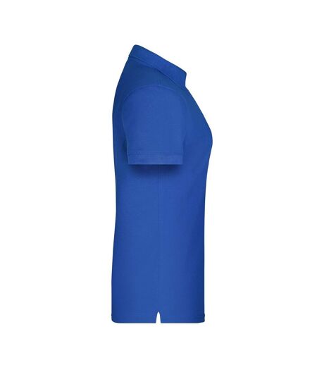 Polo Bio Workwear Femme Bleu Roi James And Nicholson