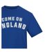 T-shirt Come On England Homme Bleu AWD-3
