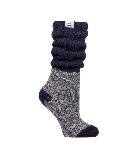 Ladies Fluffy Slouch Top Non Slip Thermal Bed Socks