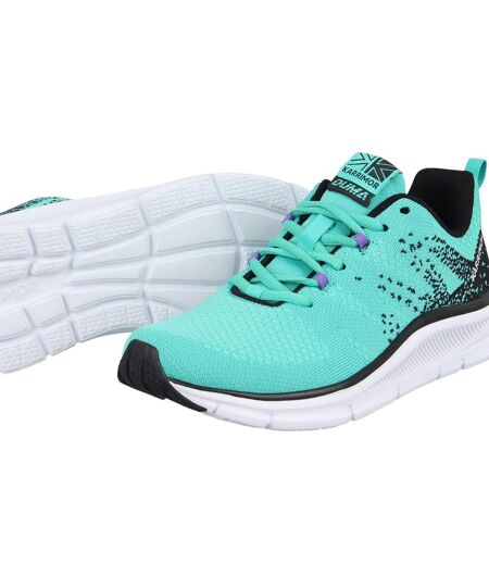 Baskets Duma Femme Turquoise Vif Noir Karrimor