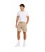 Mens Dinkoe Cotton Logo Sweat Shorts Medium Brown Hugo-2