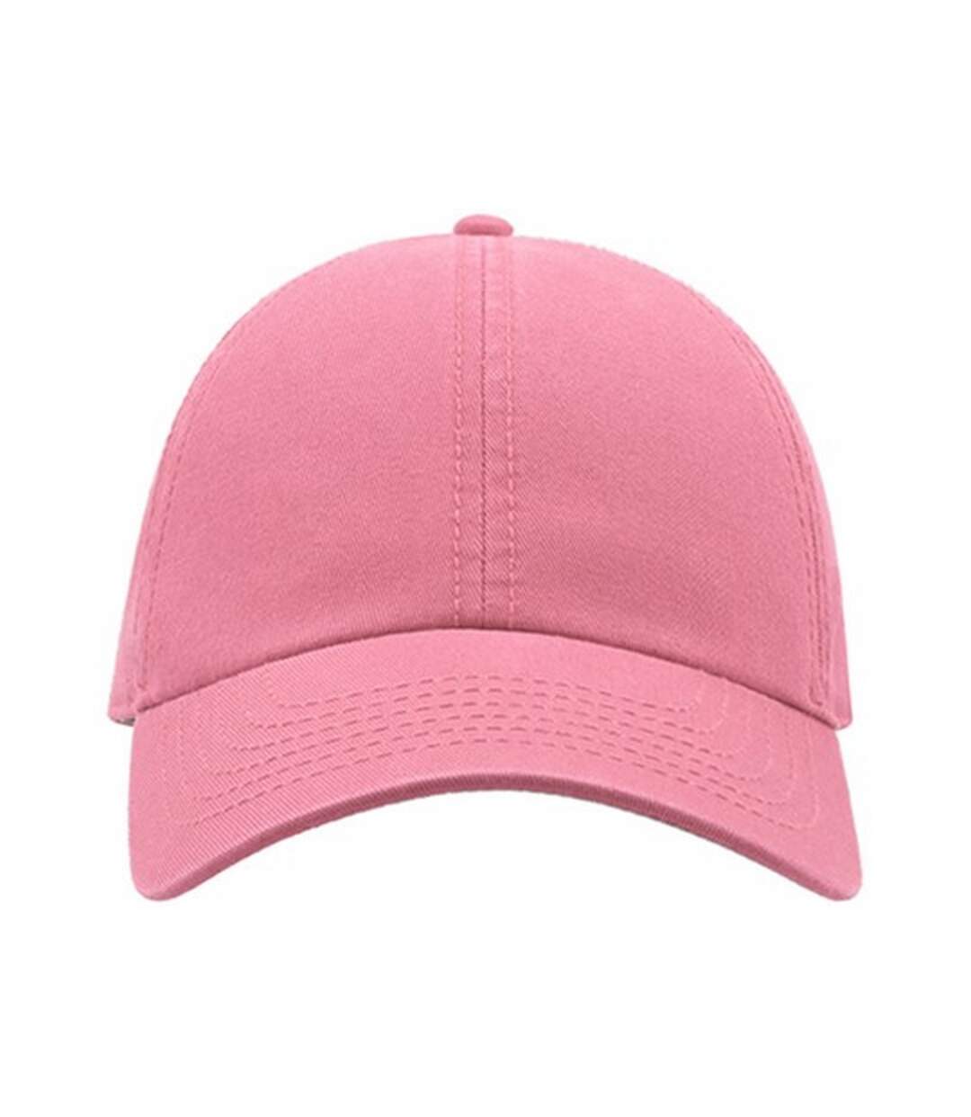 Casquette 6 panneaux action mixte rose Atlantis-4