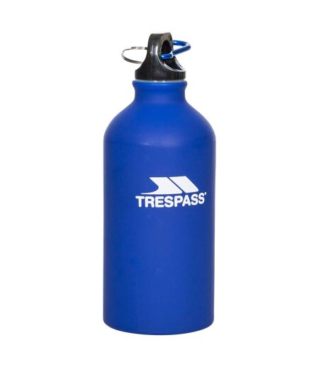 Trespass Swig Sports Bottle With Carabineer (0.5 Liters) (Matt Blue) (One Size) - UTTP522
