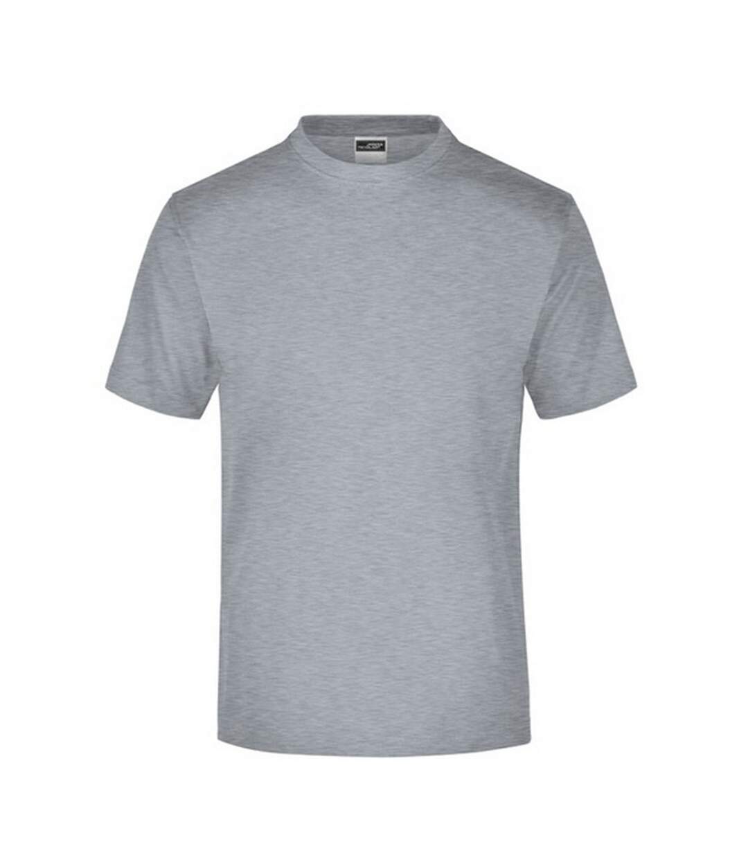T-shirt Medium Adulte Gris Chiné James And Nicholson-1