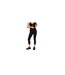 Legging 7/8 Femme Noir Girlfriend Collective-1