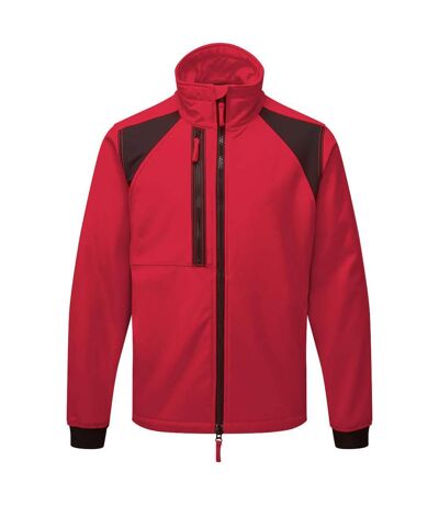 Mens Wx2 Eco 2 Layer Soft Shell Jacket Deep Red Portwest