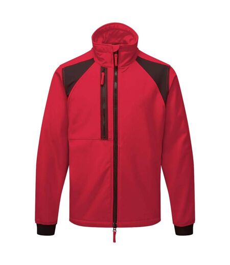 Mens Wx2 Eco 2 Layer Soft Shell Jacket Deep Red Portwest