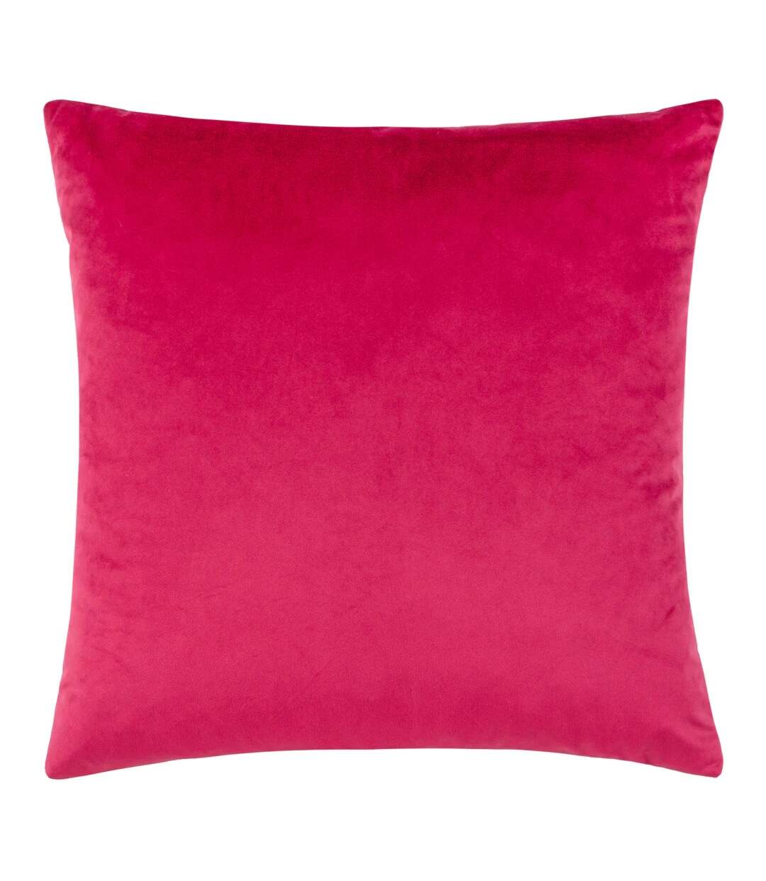 Henley jacquard velvet cushion cover 50cm x 50cm multicoloured Paoletti