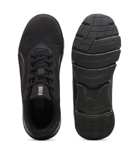 Womens/ladies Cushioned Trainers Triple Black Puma