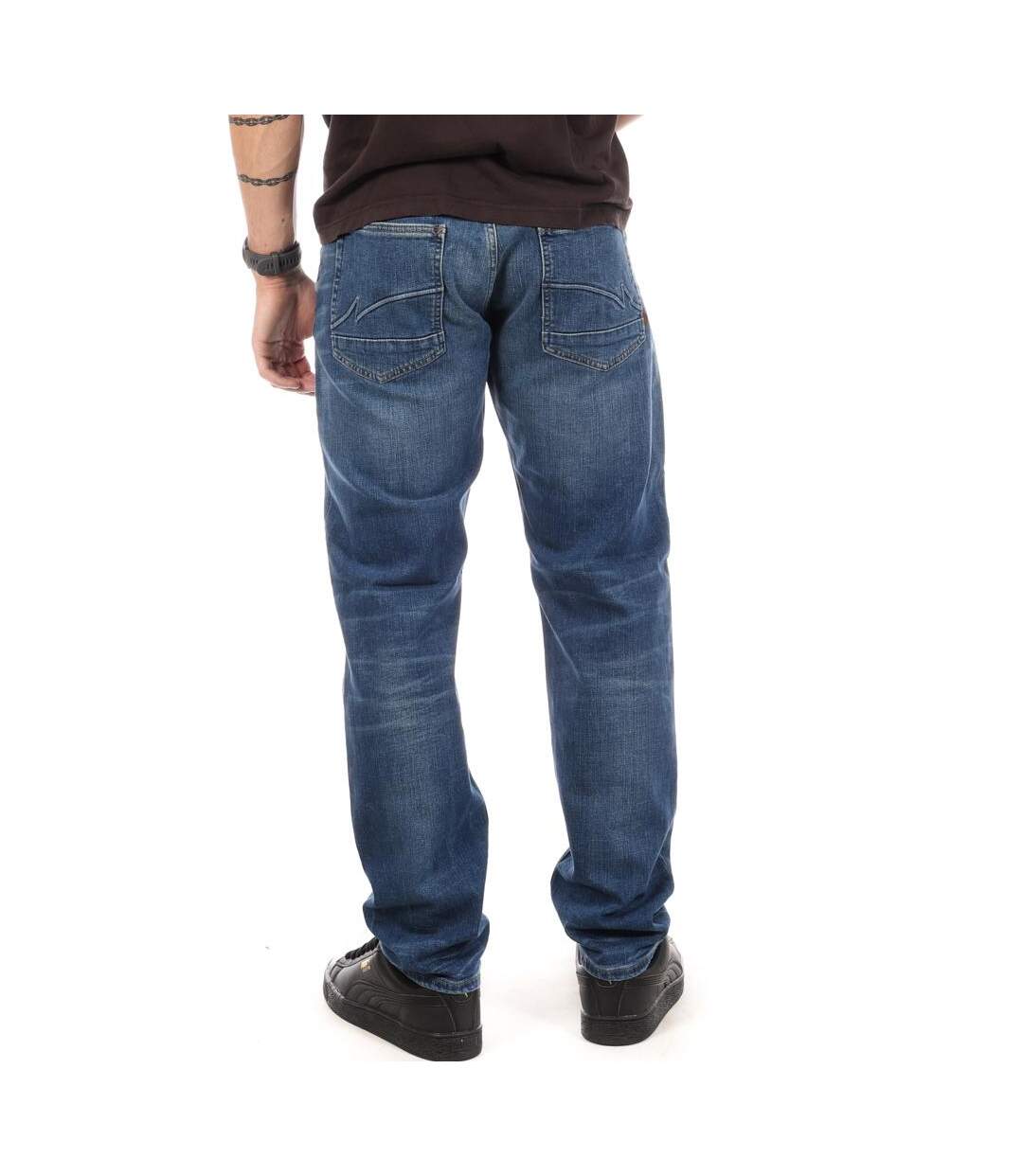Jean slim bleu homme kaporal dattt-2