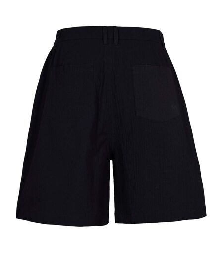 Mens Woven Plain Shorts Black Couture Club