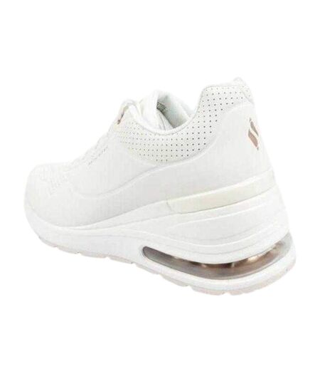 Chaussures Million Air Femme Blanc Skechers