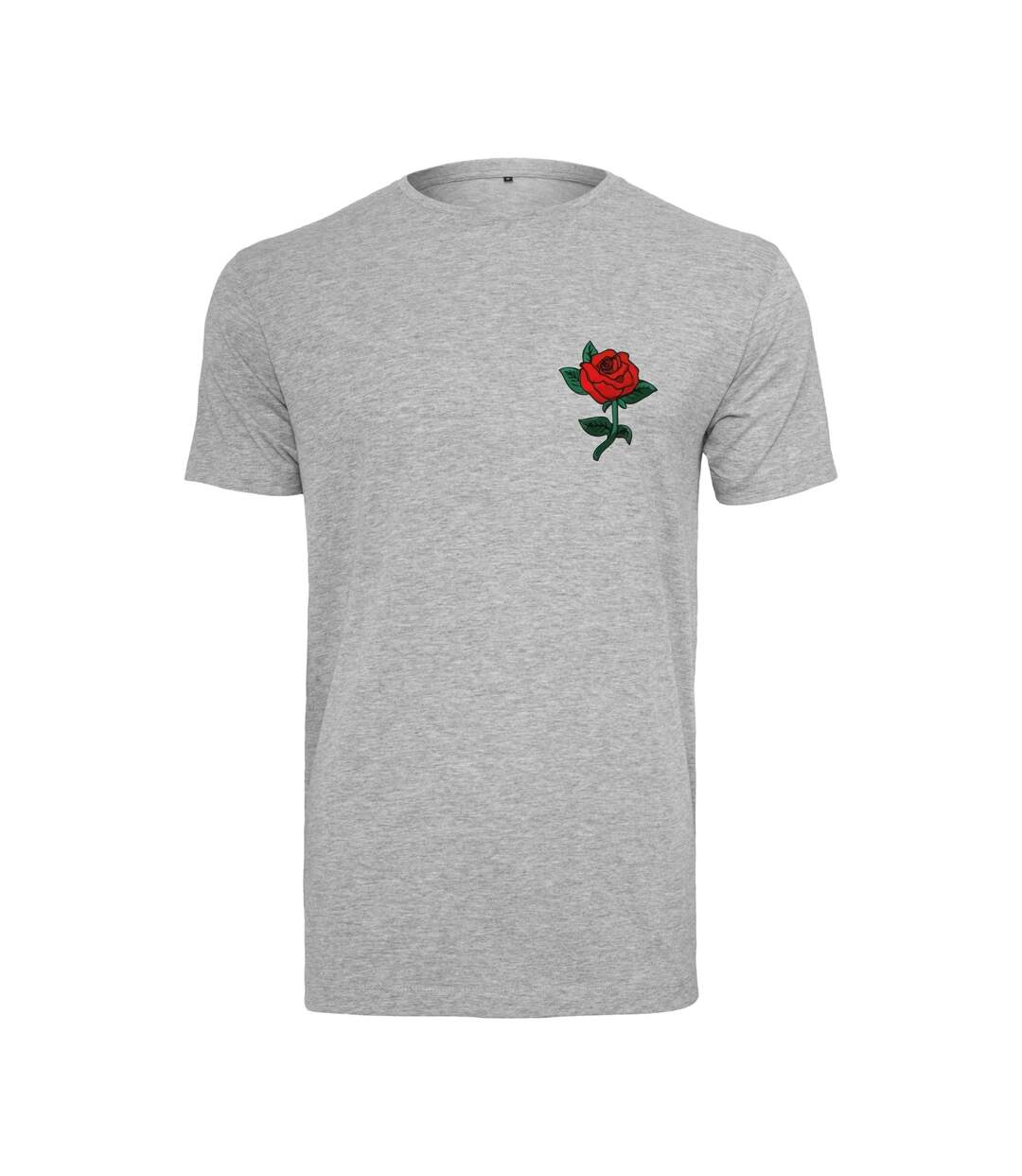 T-shirt Rose Pour Hommes Gris Chiné Mister Tee-1