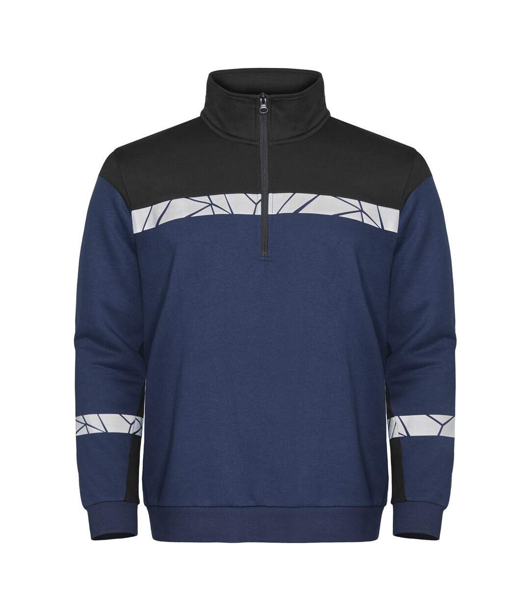 Sweat Progression Homme Bleu Marine Noir Projob-1