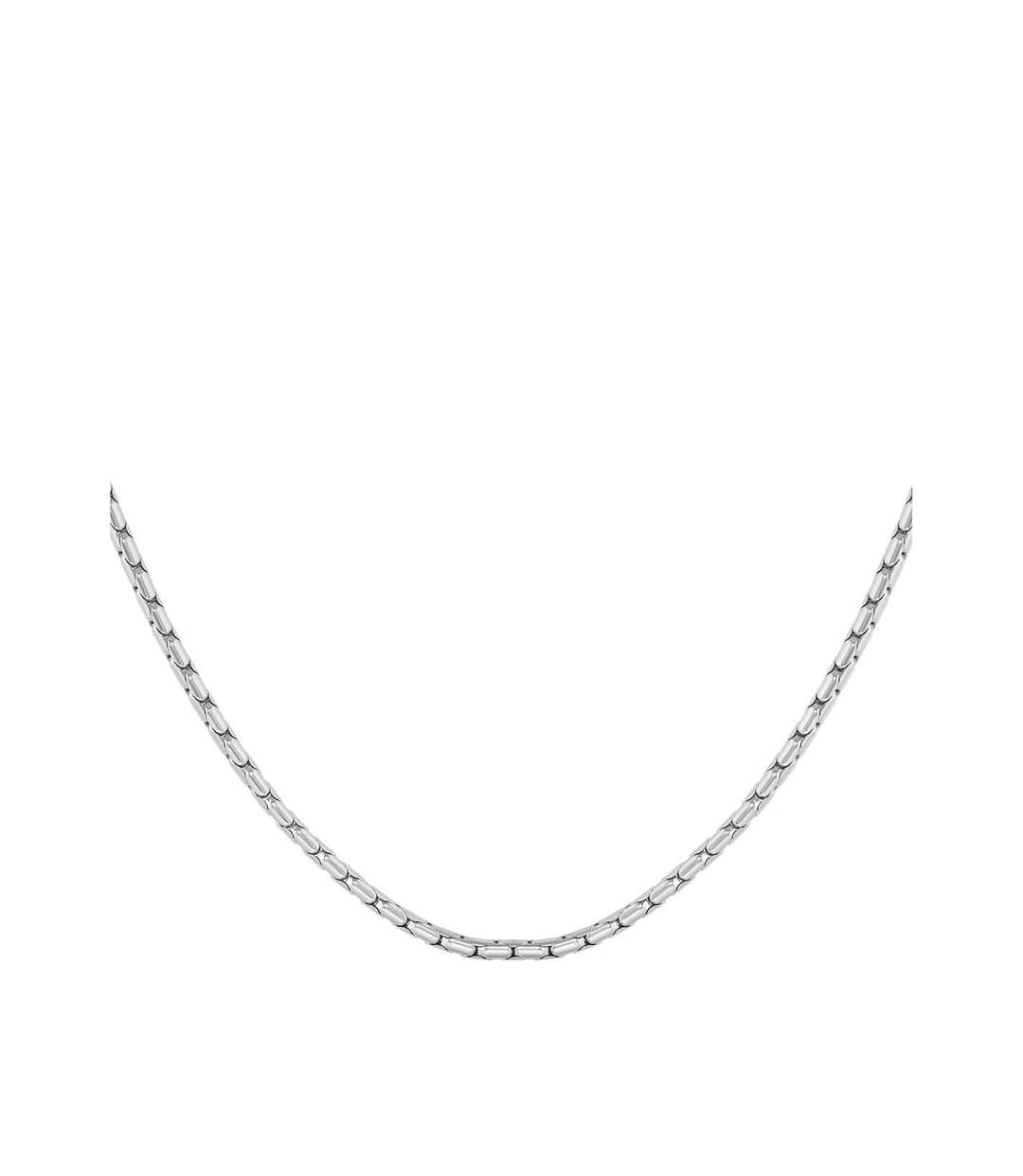 Evan Stainless Steel Necklace One Size Silver Boss-3